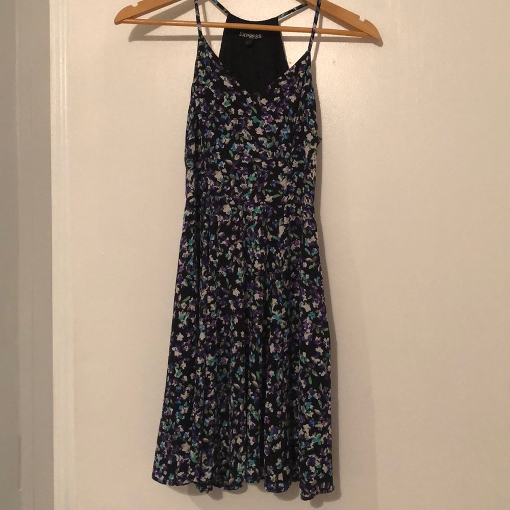 Express Floral Mini Dress